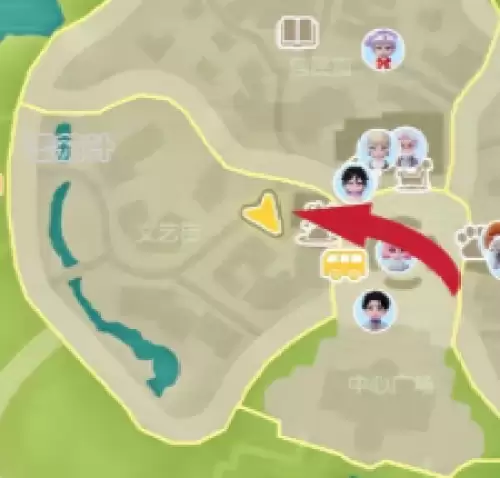 心动小镇拼合街市表情泡泡位置分布图6 心动小镇拼合街市表情泡泡位置分布图6