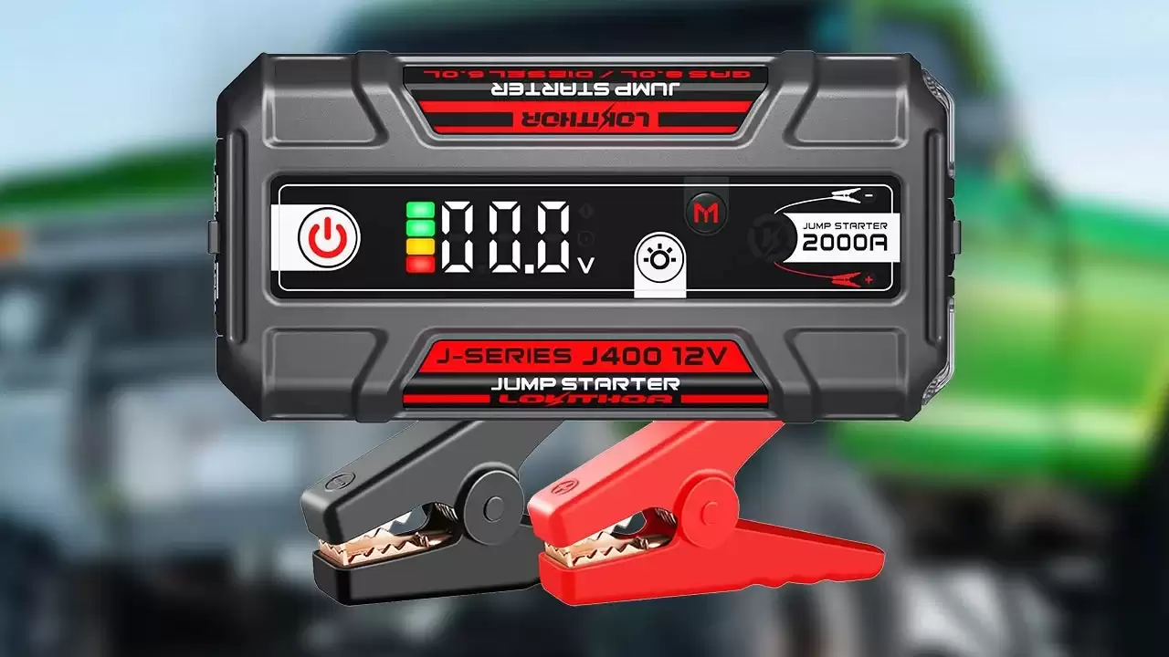 Lokithor J400 12V 锂电汽车应急启动电源价格跌破35美元