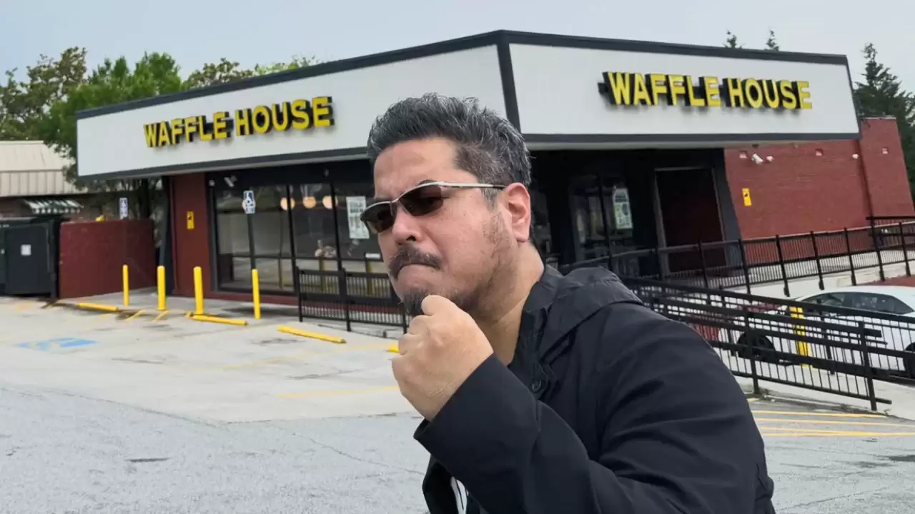 铁拳8总监原田胜弘终于造访Waffle House