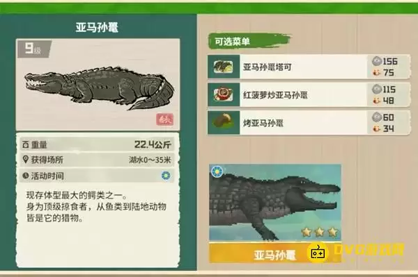 三星亚马孙鼍怎么捕捉《潜水员戴夫》三星亚马孙鳄捕捉方法