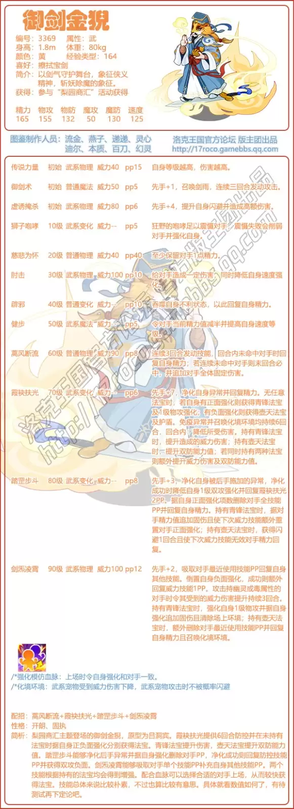 洛克王国梨园商汇系列宠物大全