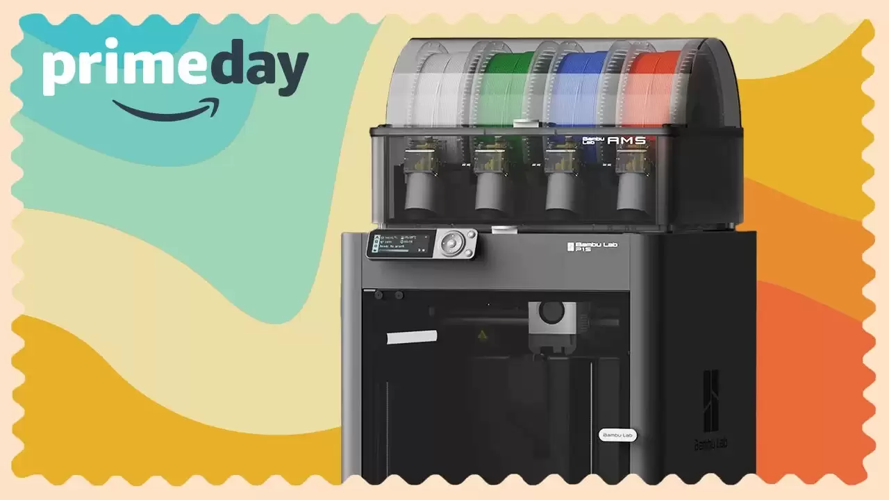 广受赞誉的拓竹 Bambu Lab P1S Combo 多色 3D 打印机 Prime Day 价格降至 499.99 美元