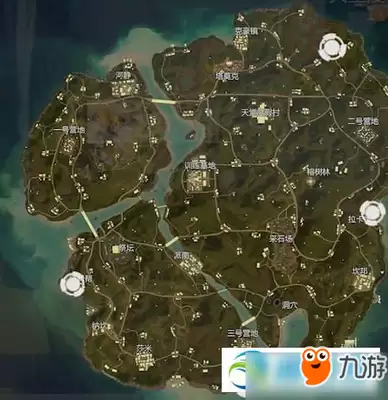 和平精英雨林地图物资丰富在哪里
