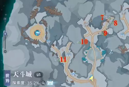 斗罗大陆猎魂世界天斗城宝箱分布图汇总