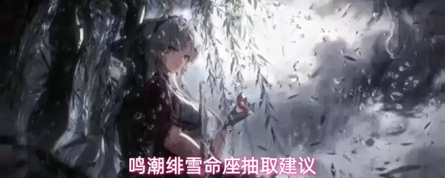 鸣潮绯雪命座抽取推荐