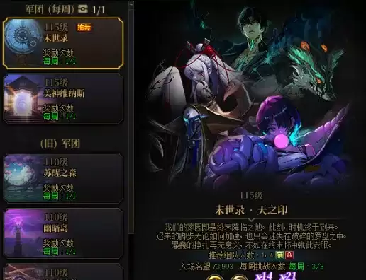 DNF国服末世录玩法奖励详解-末世录副本机制与奖励解析