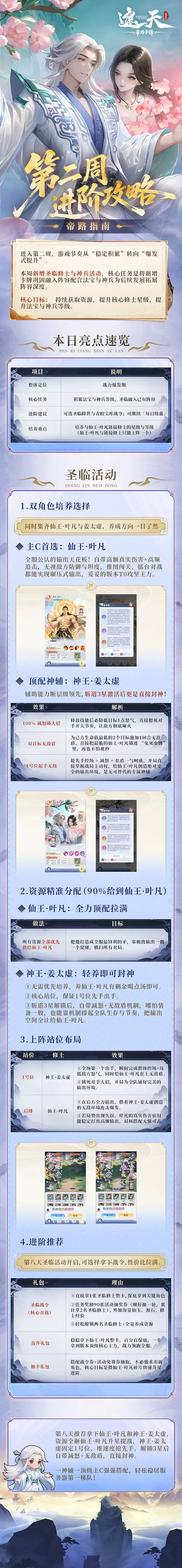 帝路指南第二周进阶攻略