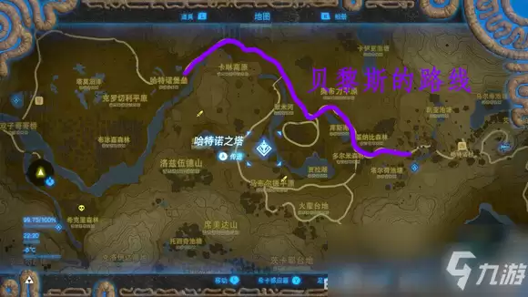 《塞尔达传说：旷野之息》全旅行商人售卖物品极其路线图分享 游戏小可爱看过来