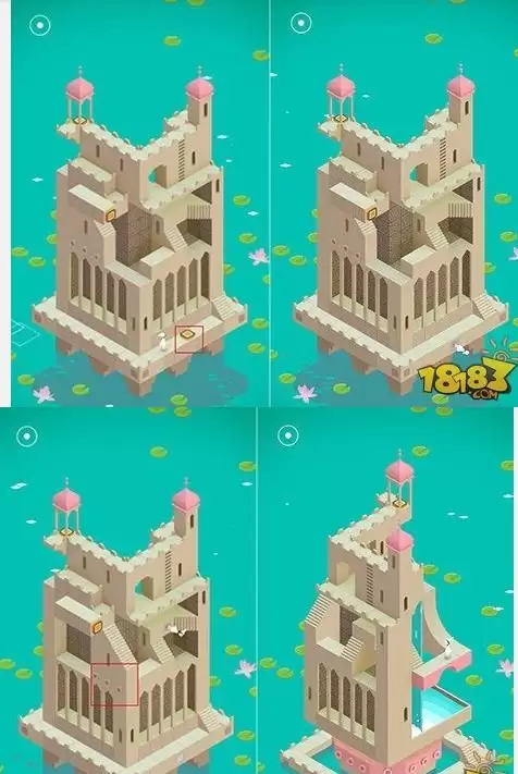 纪念碑谷3第四关通关方法-纪念碑谷3第四关怎么通关
