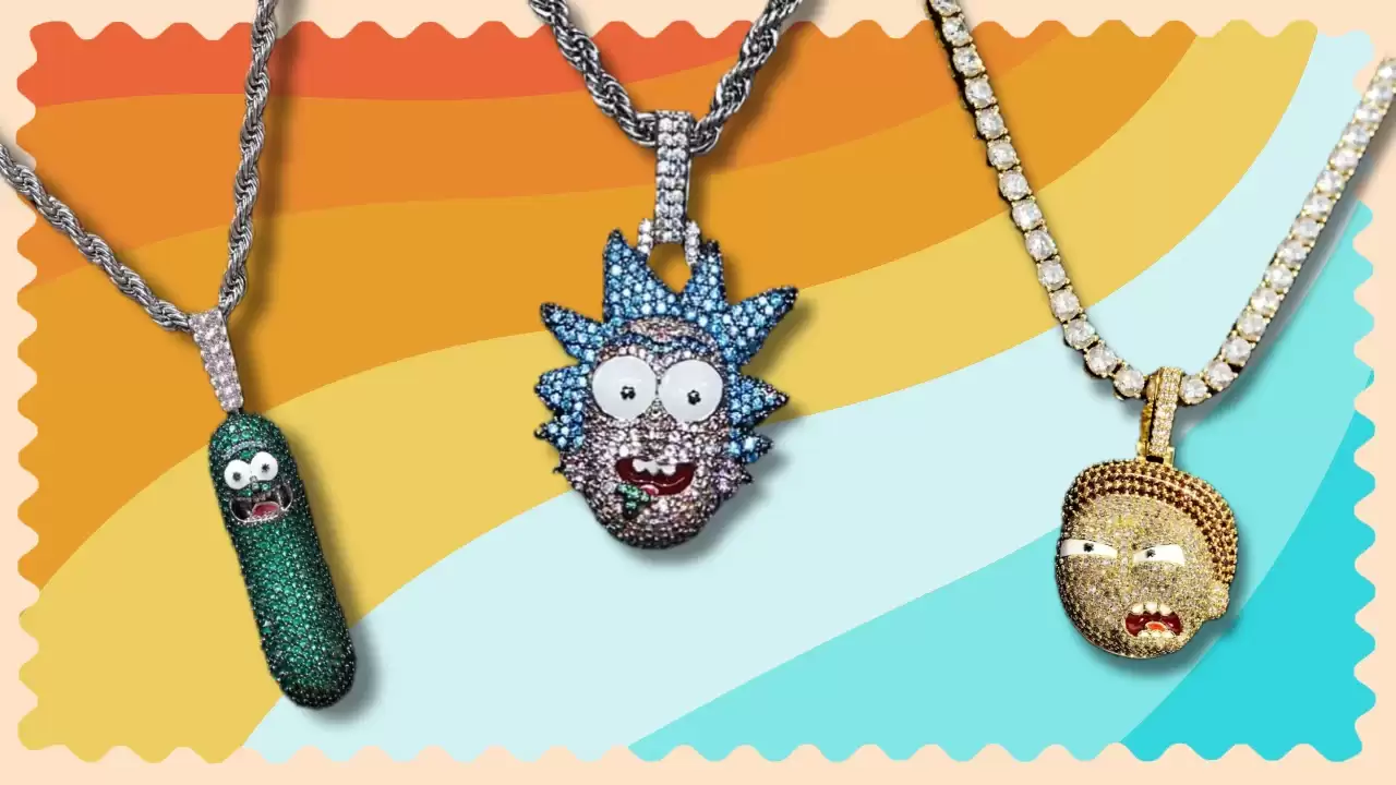 GLD 全新 Rick & Morty 联名珠宝现已上市：腌黄瓜瑞克吊坠已售罄