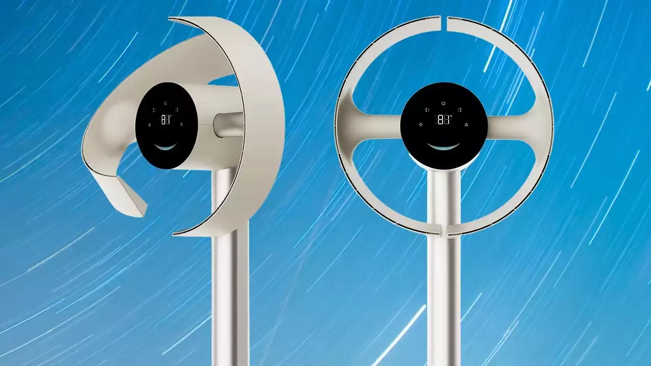 清凉消夏更有型：新款DreamE无叶塔扇现享5.6折优惠