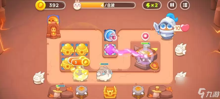 保卫萝卜4 游戏饿龙传说第31关满星攻略挑战极限