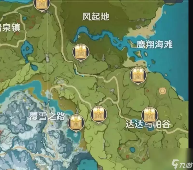 原神4.0枫丹浮标宝箱位置在哪里？