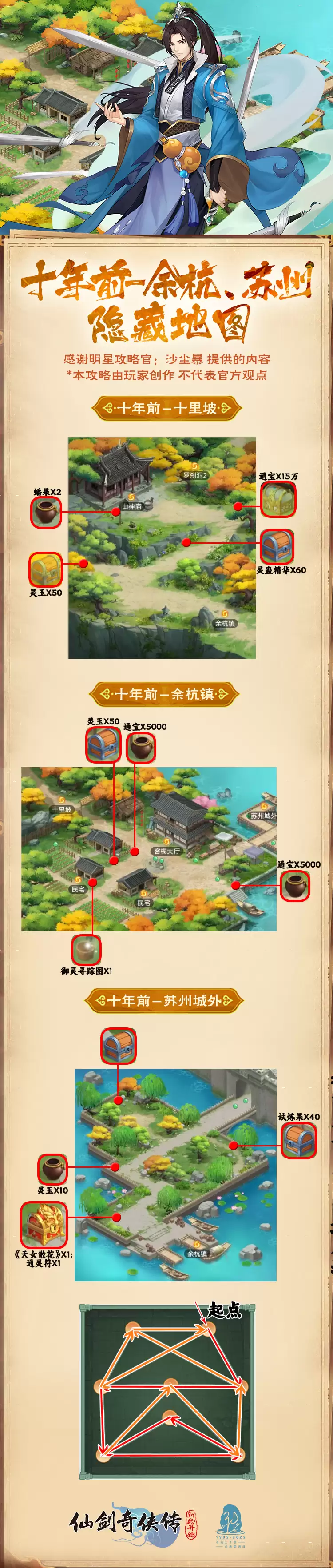 《仙剑：新的开始》隐藏彩蛋:十年前-余杭&苏州