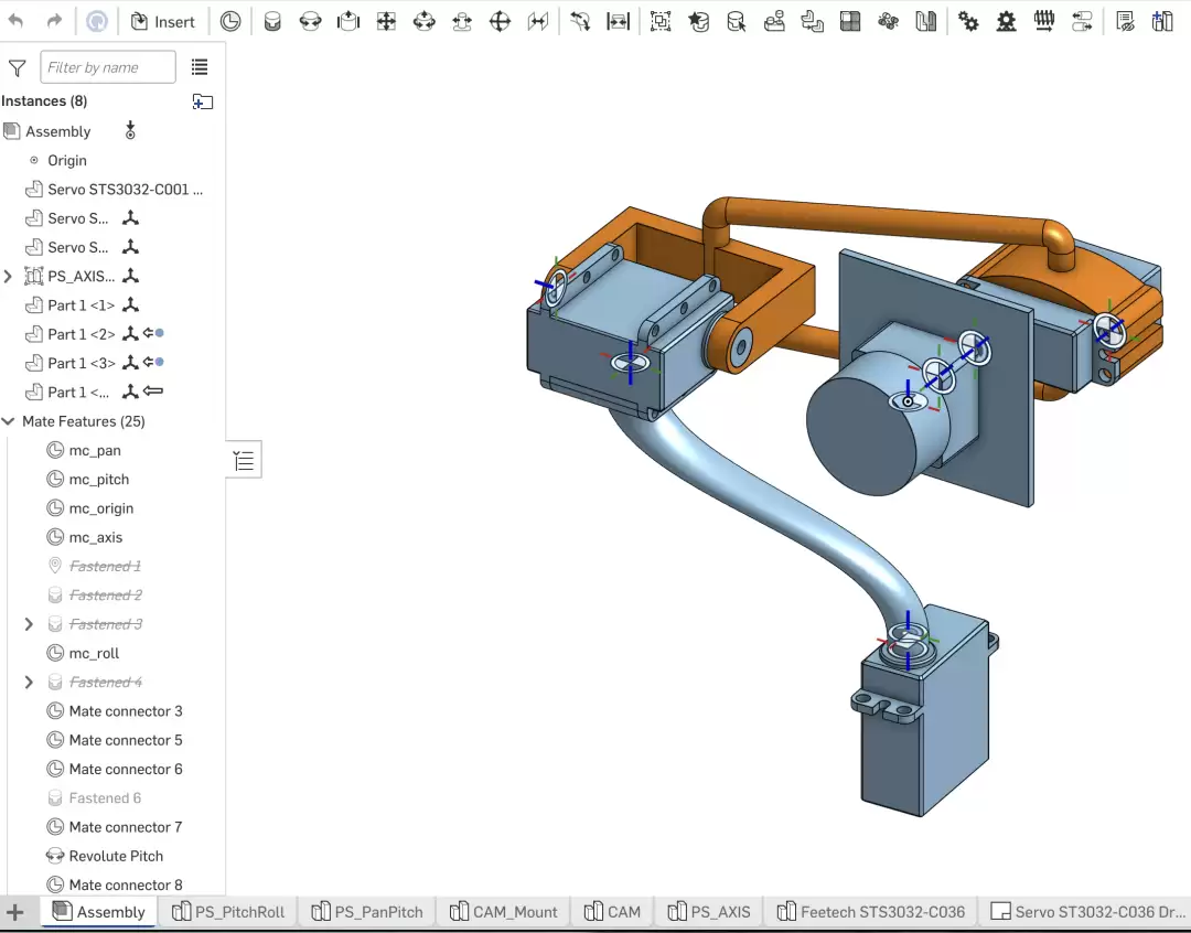 让 AI 真正接入 CAD：一次 Onshape 与 LLM 的云台工作流实践