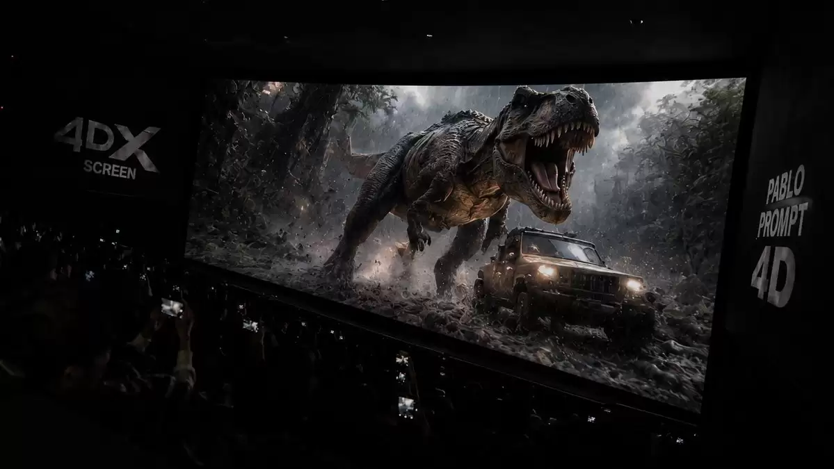 4DX 沉浸式 影院场景