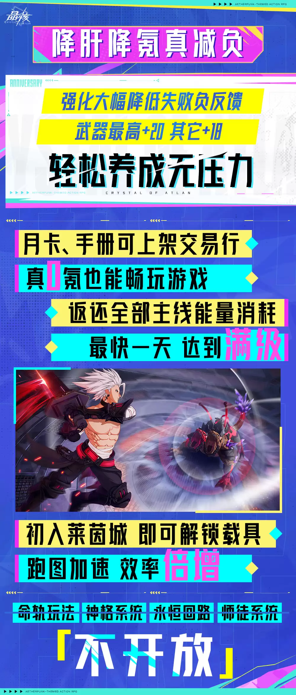真减负降肝降氪！《晶核》赛季服上线倒计时4天