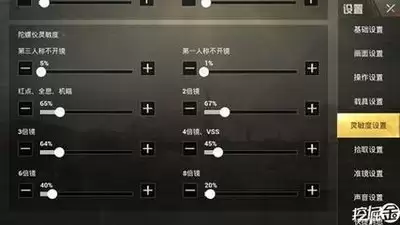 和平精英灵敏度如何调节