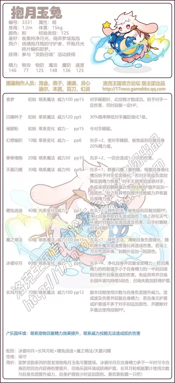 洛克王国甜梦灵韵系列宠物是哪些