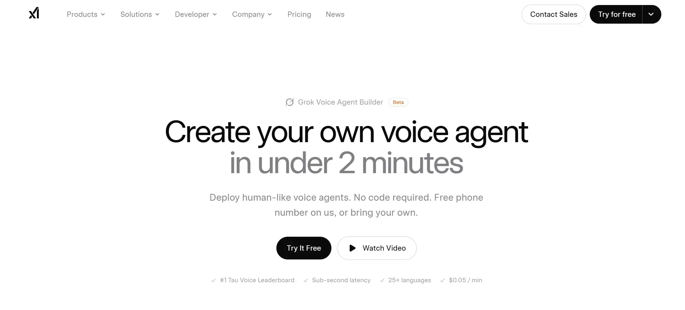 Voice Agent Builder – xAI打造的AI语音智能体与电话自动化构建平台