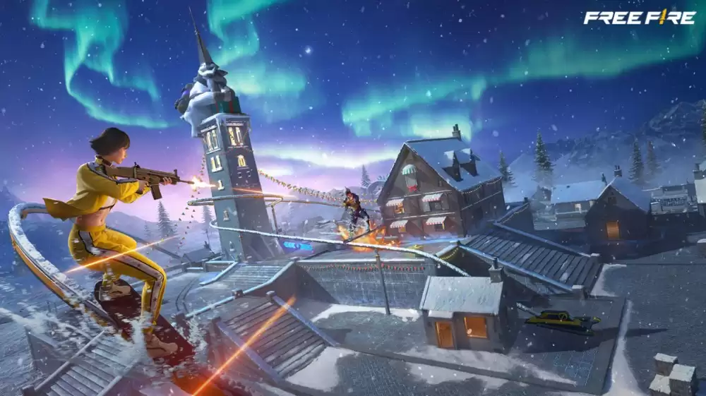 Garena Free Fire 冰雪节 极光登场 一系列活动与玩家共度浪漫冬季