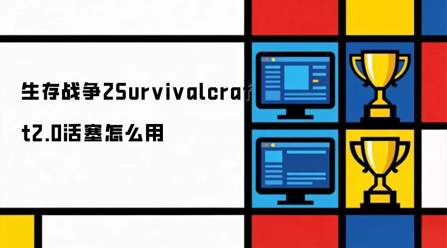 生存战争2Survivalcraft2.0活塞怎么使用
