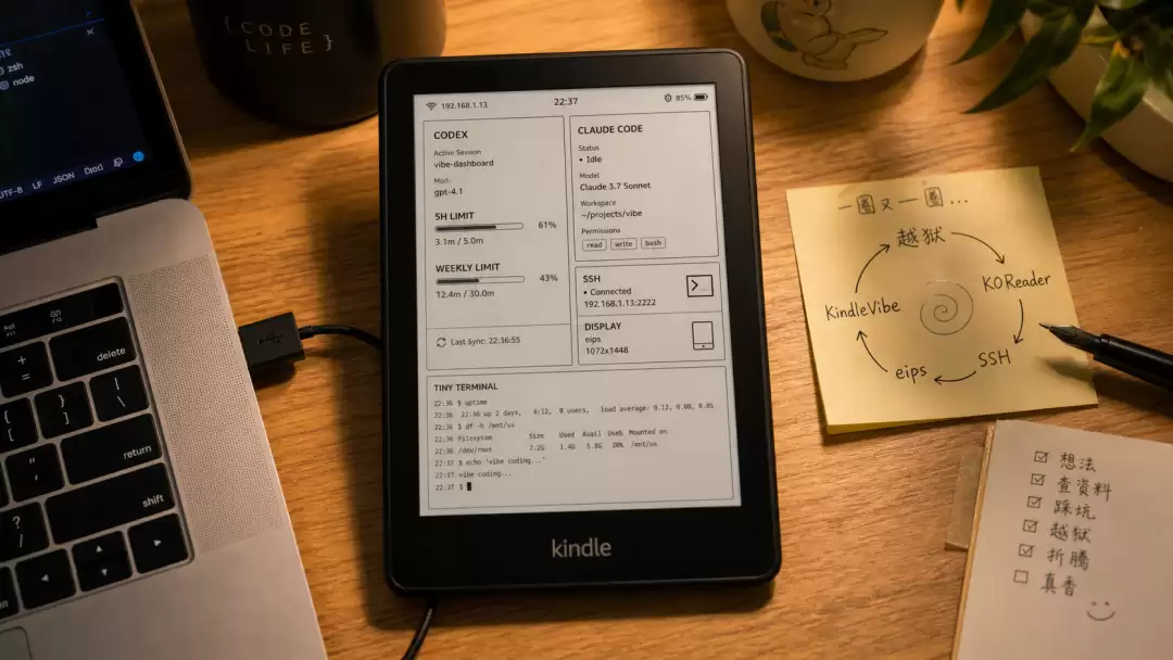 想用 Kindle Vibe：结果绕了一大圈