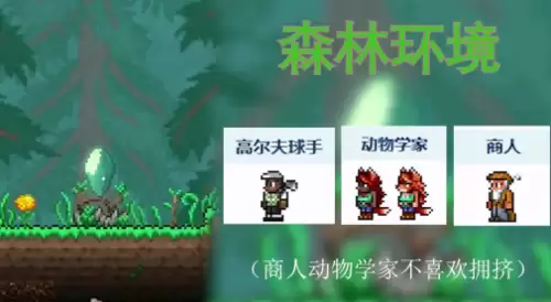 泰拉瑞亚npc居住环境搭配方案推荐