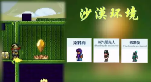 泰拉瑞亚npc居住环境搭配方案推荐