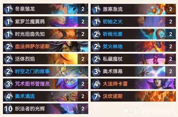 炉石传说逃离紫罗兰监狱直伤法预组卡组推荐