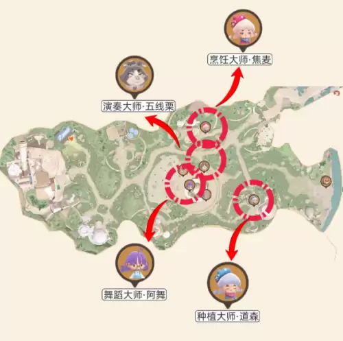 粒粒的小人国采集点有哪些 全采集点汇总