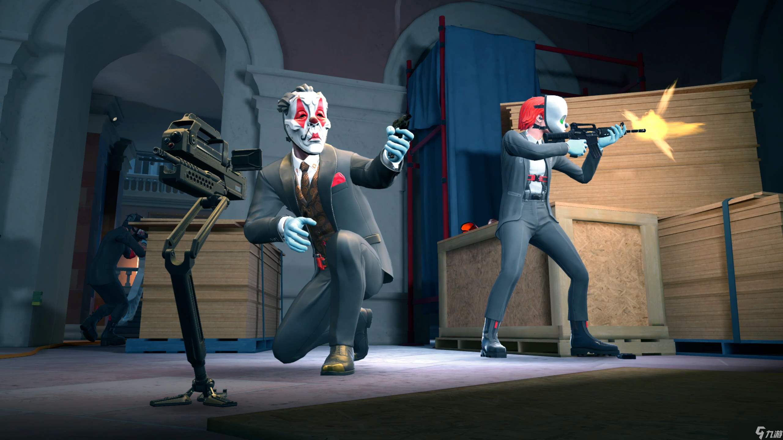 收获日3: Aces High 是一款全新 4 人合作 VR 游戏,即将登陆 Steam 和 Meta 平台,让你“在 VR 中使用黑市科技完成惊险任务”