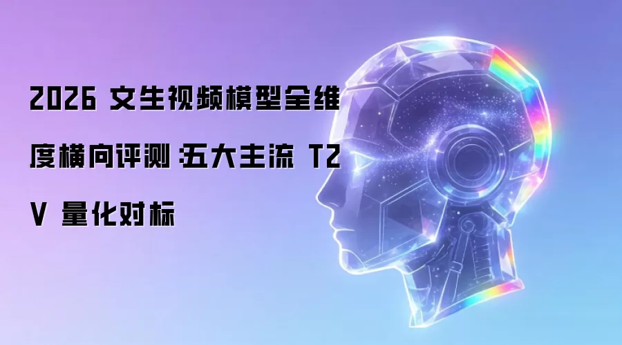 2026 文生视频模型全方位横向评测：五大主流 T2V 量化对标