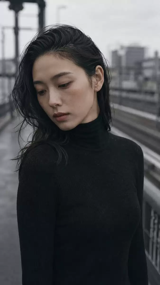 日本女性电影感写真
