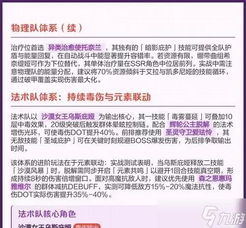 《复苏的魔女》游戏破甲角色培养方法从零开始