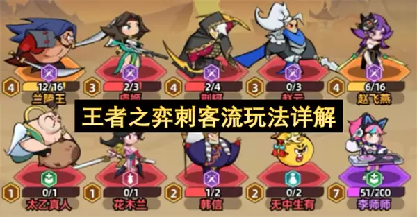 详解王者之弈刺客流玩法