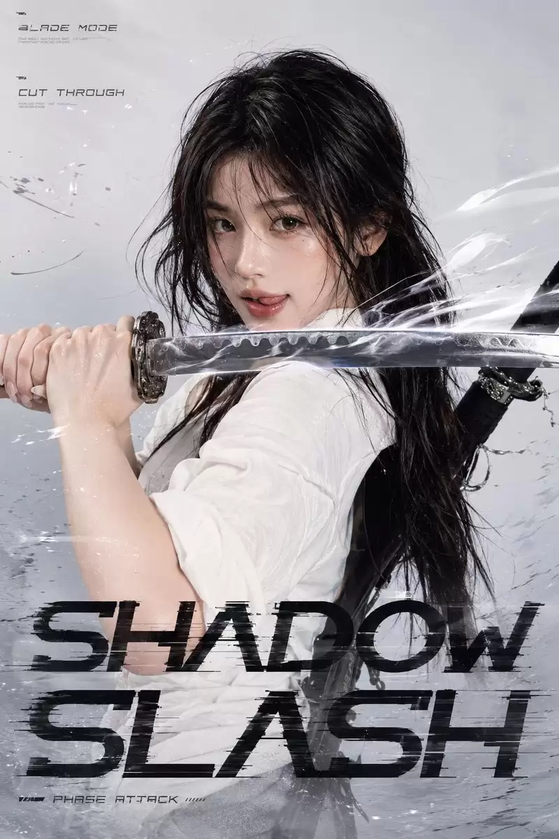 Shadow Slash 女剑士海报