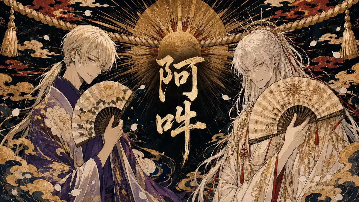 双神动漫书法艺韵