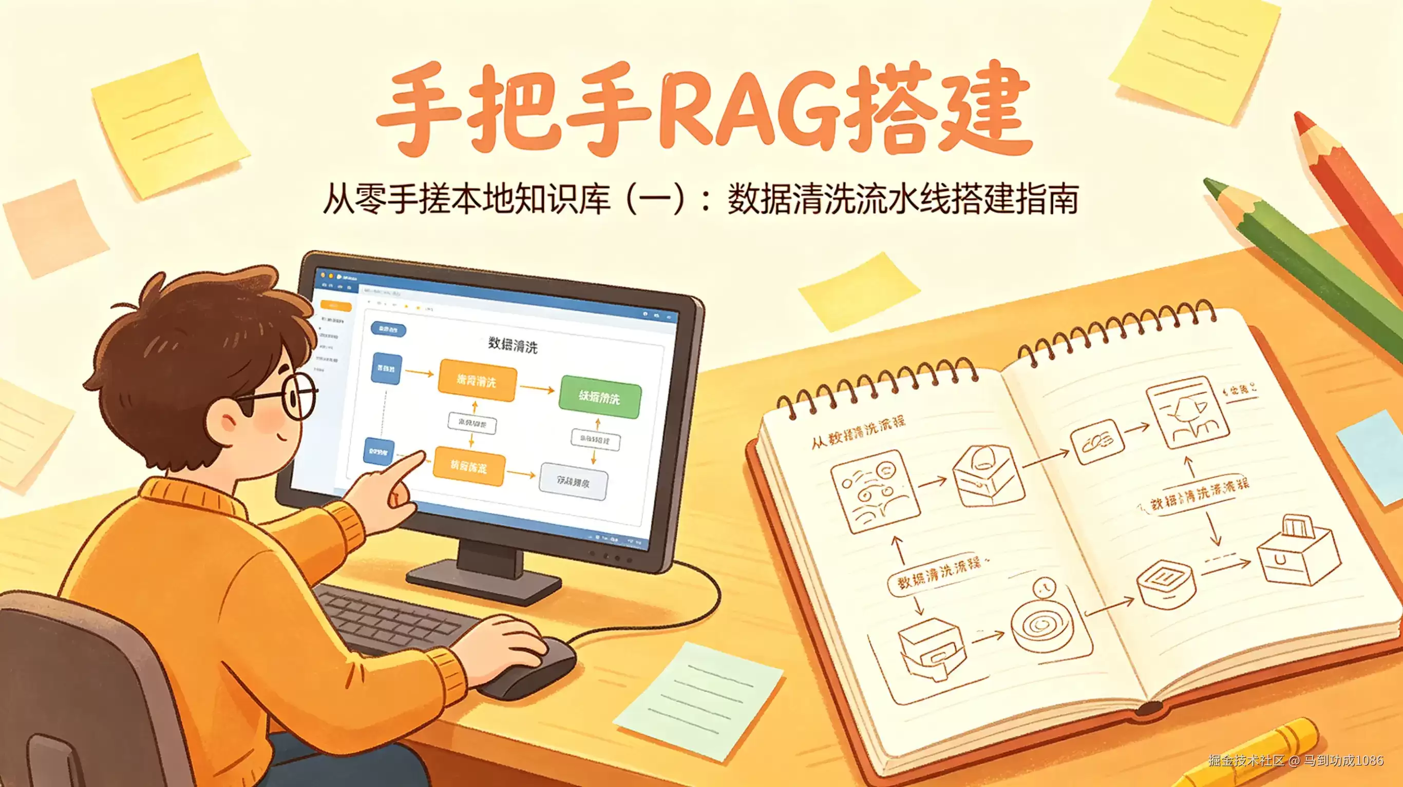 RAG搭建纯干货：从零手搓本地知识库 第一篇：数据清洗流水线搭建指南