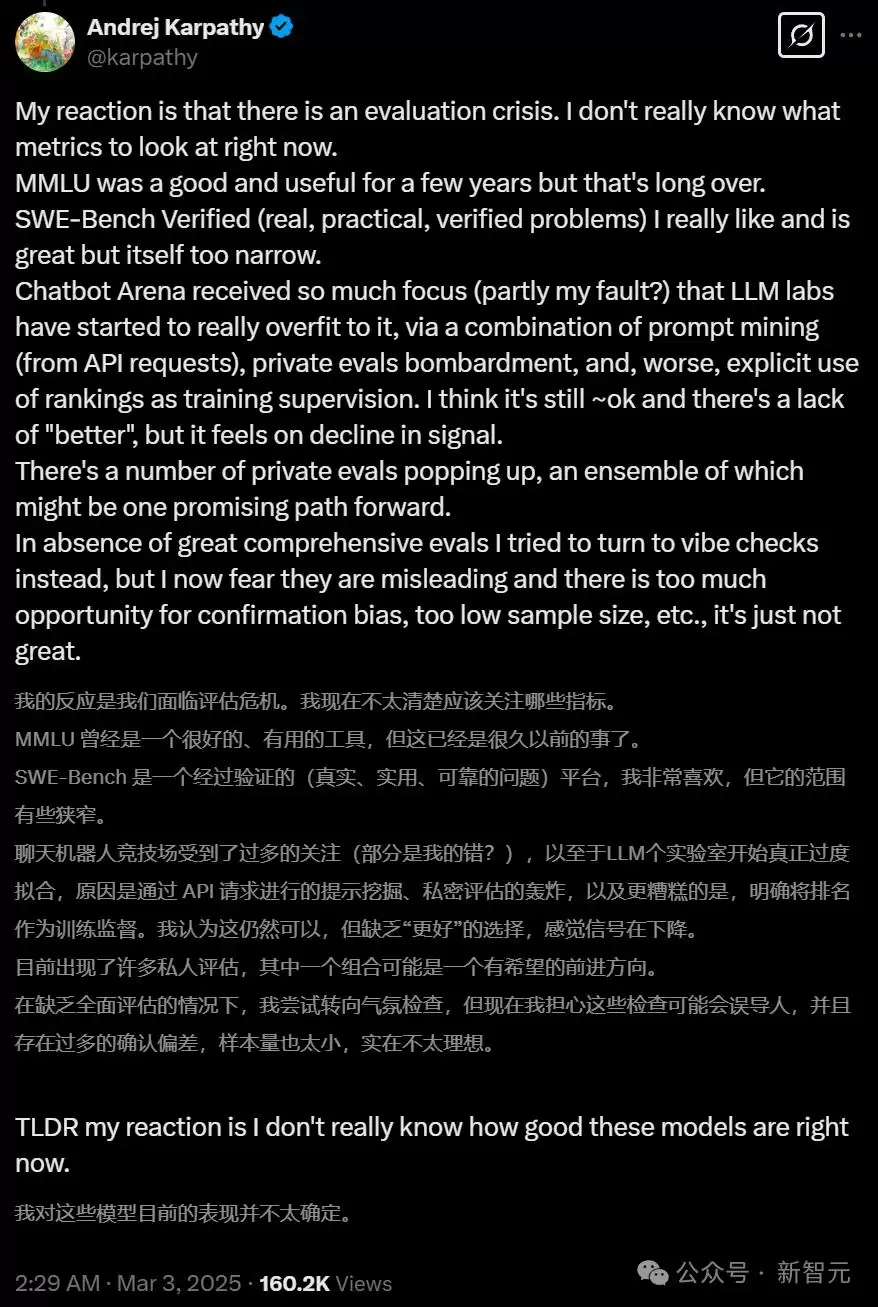 Claude 3.7硬控马里奥90秒: GPT-4o开局暴毙: Karpathy直呼基准失效: 游戏成LLM评估工具