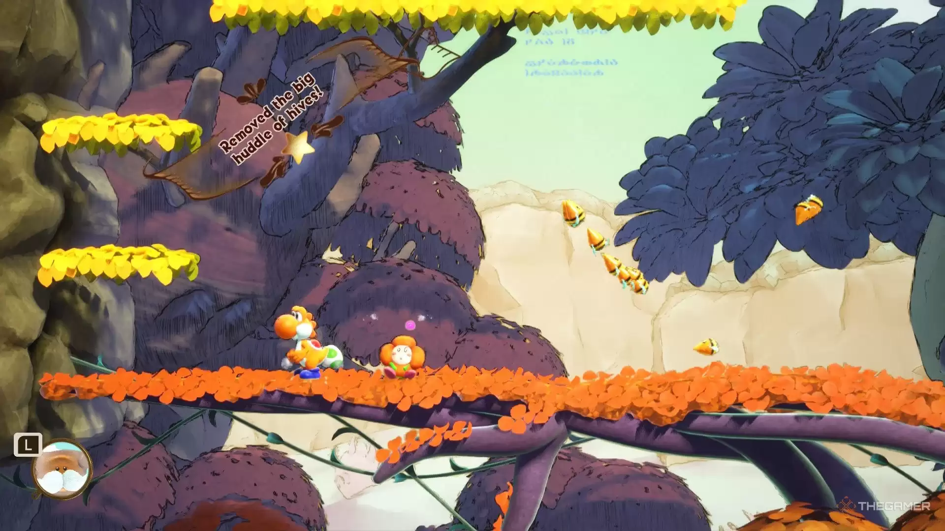 如何在《Yoshi And The Mysterious Book》中收集 Bunchabee 的所有发现