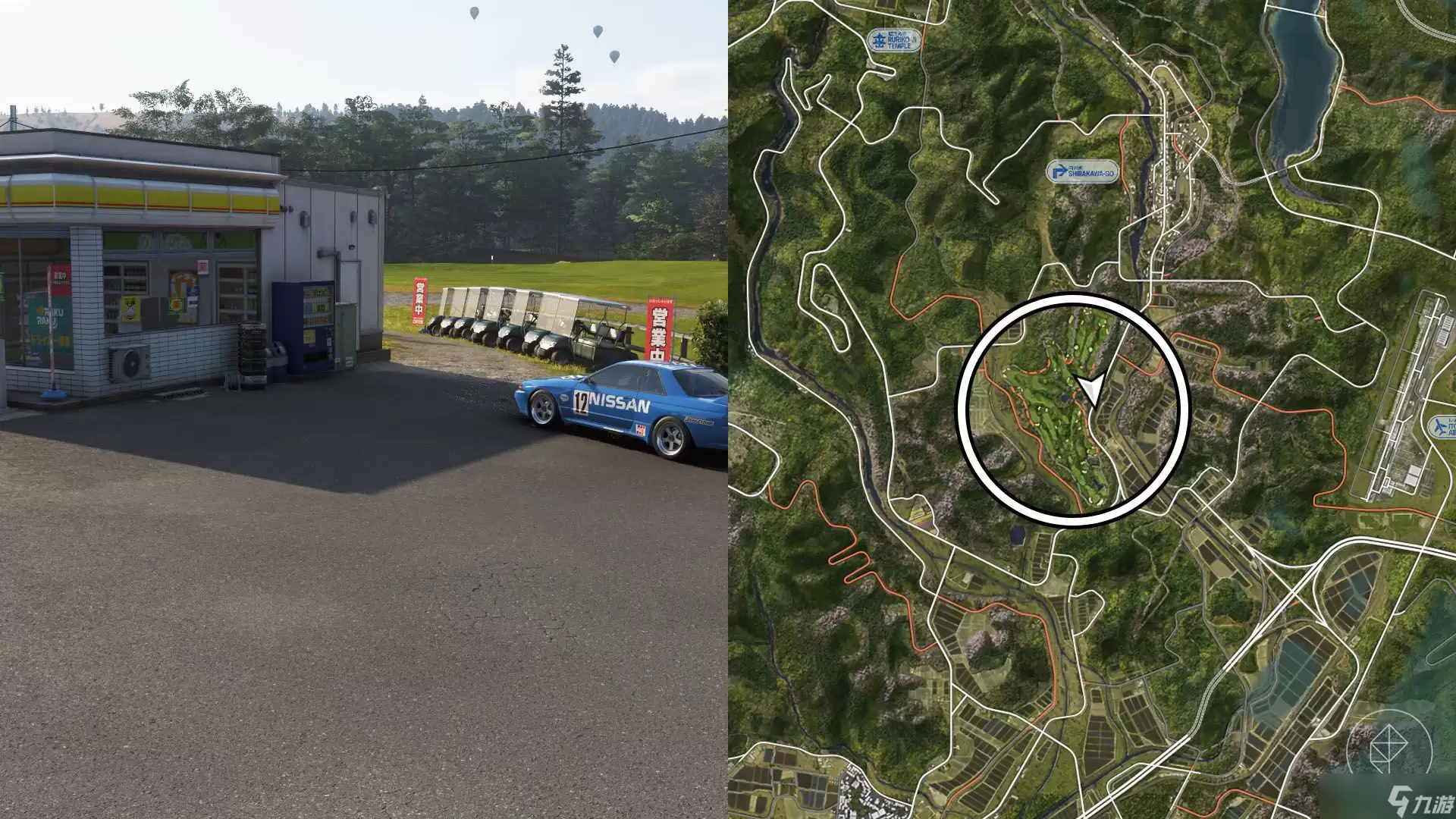 怎么在 Forza Horizon 6 里找到高尔夫球场