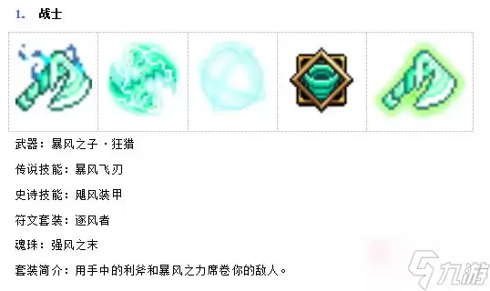 《我的勇者》芙法系列五职业套装一览