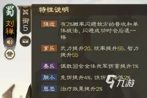 三国志战棋版刘禅怎么样 三国志战棋版刘禅强度分析