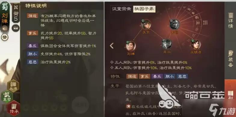 三国志战棋版刘禅介绍 三国志战棋版刘禅怎么样