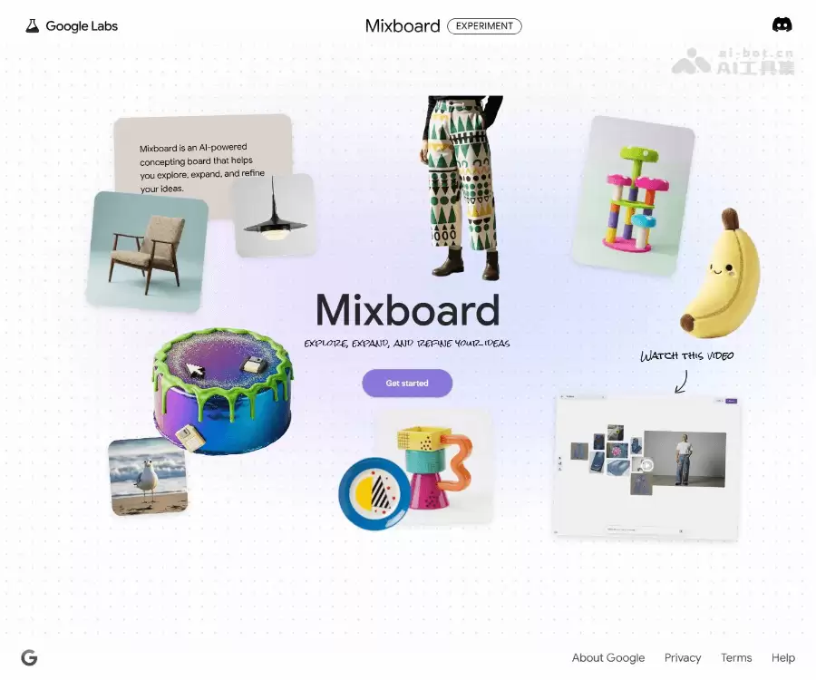 Mixboard-Google Labs 推出的 AI 无限画布工具