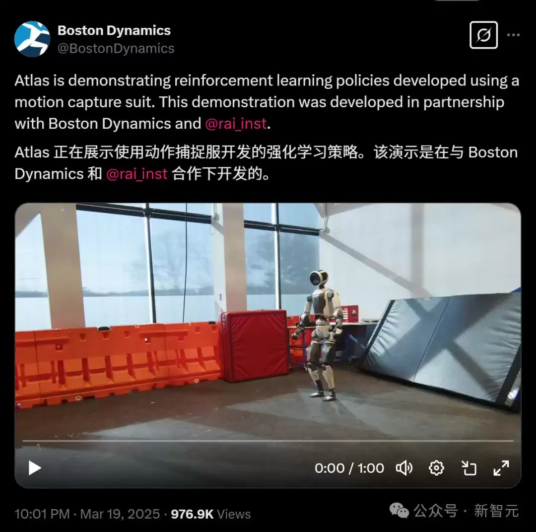 Atlas机器人越来越像人了 强化学习加持爬行翻跟头跳街舞 已安排进厂打工
