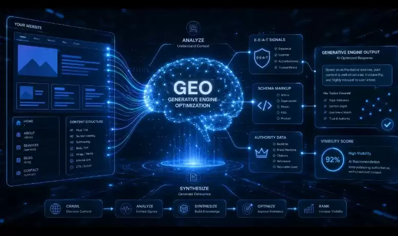 智能时代官网Geo内容优化策略：构建AI可信赖的信息枢纽