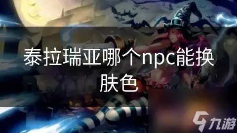 泰拉瑞亚哪个npc可以换肤色