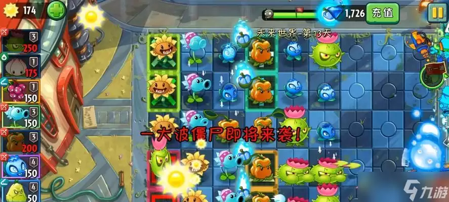 《植物大战僵尸2》游戏未来世界第2天通关攻略 挑战未来世界